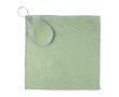 Serviette RPET spéciale golf avec poche pour balle couleur vert clair