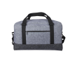 Sac de sport en feutre RPET avec petite poche frontale couleur gris foncé