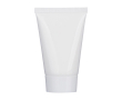 Crème solaire SPF30 parfum vanille dans tube blanc couleur blanc