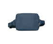 Sac bandoulière de voyage en polyester recyclé avec compartiment 1 L couleur cyan