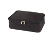 Trousse organisatrice de maquillage en polyester recyclé couleur noir