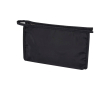 Trousse de toilette en polyester recyclé pour articles et accessoires couleur noir