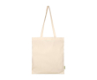 Sac en coton biologique avec grand compartiment 7 L 100 g/m² couleur naturel