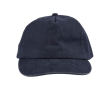 Casquette 5 panneaux en plusieurs couleurs effet lavé 240 g/m² couleur bleu