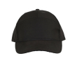 Casquette en polyester avec trous d’aération à l’arrière couleur noir