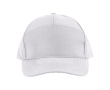 Casquette en polyester avec trous d’aération à l’arrière couleur blanc