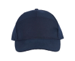 Casquette en polyester avec trous d’aération à l’arrière couleur bleu