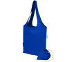 Sac cabas pliable avec cordon coton recyclé 140 g/m² couleur bleu roi