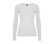 T-shirt femme à manches longues 160 g/m² Roly Direct Extreme couleur blanc