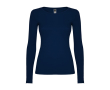 T-shirt femme à manches longues 160 g/m² Roly Direct Extreme couleur bleu marine