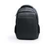 Sac à dos en polyester recyclé avec sangle pour valise PC 13’’ couleur noir