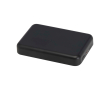 Batterie externe magnétique sans fil en plastique recyclé 5 000 mAh couleur noir