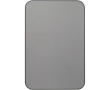 Batterie externe magnétique sans fil compacte 5 000 mAh couleur argenté brillant