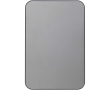 Batterie externe magnétique aluminium recyclé 10 000 mAh couleur argenté brillant