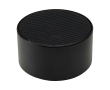 Haut-parleur Bluetooth en aluminium recyclé avec microphone 3 W couleur noir