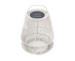 Abat-jour portable en plastique recyclé pour lampe Originalhome couleur gris clair