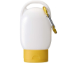 Crème solaire SPF30 avec mousqueton parfum vanille 30 ml couleur jaune