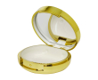Baume à lèvres parfum vanille avec miroir intérieur FPS 15 couleur doré
