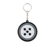 Porte-clés antistress avec gyroscope rotatif à mouvement fluide couleur noir