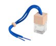 Désodorisant de voiture compact, parfum vanille 8 ml couleur bleu