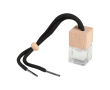 Désodorisant de voiture compact, parfum vanille 8 ml couleur noir