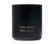 Bougie parfumée en cire de soja, 3 parfums différents, 210 g WELLmark couleur noir