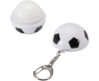 Porte-clés baume lèvres en forme de ballon de footbal vanille SPF 15 couleur noir