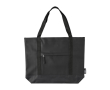 Sac d’épaule résistant à l’eau avec compartiment frontal couleur noir