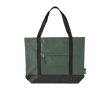 Sac d’épaule résistant à l’eau avec compartiment frontal couleur vert