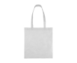 Sac en tissu non tissé recyclé avec anses thermosoudées 80 g/m² couleur blanc