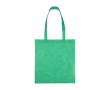 Sac en tissu non tissé recyclé avec anses thermosoudées 80 g/m² couleur vert
