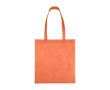 Sac en tissu non tissé recyclé avec anses thermosoudées 80 g/m² couleur orange