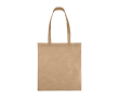 Sac en tissu non tissé recyclé avec anses thermosoudées 80 g/m² couleur kaki
