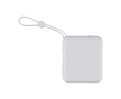 Batterie externe en plastique, charge rapide et écran LED 10 000 mAh couleur blanc