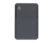 Batterie externe en plastique recyclé avec charge rapide 20 000 mAh couleur noir