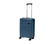 Valise trolley de cabine 20\" avec roues pivotantes et capacité de 40L couleur bleu bondi
