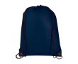 Sac à dos à cordon en non-tissé durable et résistant à la déchirure 5L couleur bleu marine