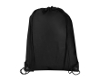 Sac à dos à cordon en non-tissé durable et résistant à la déchirure 5L couleur noir