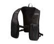 Gilet d’hydratation pour running, imperméable et réfléchissant couleur noir