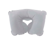 Oreiller de voyage gonflable et compact avec sac assorti couleur gris