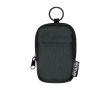 Porte-monnaie déperlant en polyester recyclé avec clip couleur noir