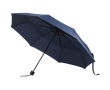 Parapluie pliable compact armature métal et gomme Ø102 cm couleur bleu marine