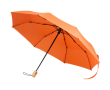 Parapluie pliable ouverture et fermeture auto solide Ø105 cm couleur orange