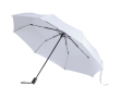 Parapluie pliable éco ouverture et fermeture auto Ø120 cm couleur blanc