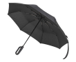 Parapluie RPET pliable compact à ouverture automatique Ø99 cm couleur noir