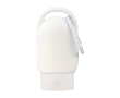 Lotion solaire avec mousqueton et bouchon coloré SPF30 30 ml couleur blanc