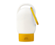 Lotion solaire avec mousqueton et bouchon coloré SPF30 30 ml couleur jaune