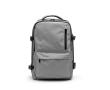 Sac à dos de voyage en polyester recyclé résistant à l'eau PC 16\" couleur gris