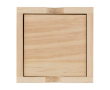 Jeu de sudoku avec plateau relevable et rangement interne couleur bois