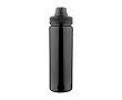 Gourde de sport avec anse et bouchon à vis, capacité 750 ml couleur noir